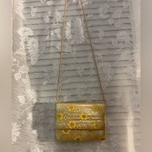 Vintage gold hand bag